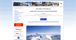 Desktop Screenshot of keytours.ch